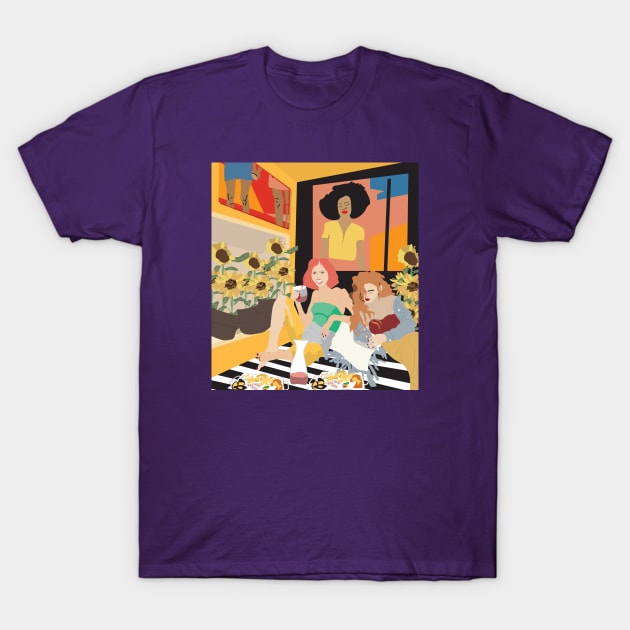 Food Party T-Shirt by phathudesigns 